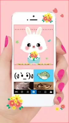 Pink Lovely Bunny android App screenshot 0